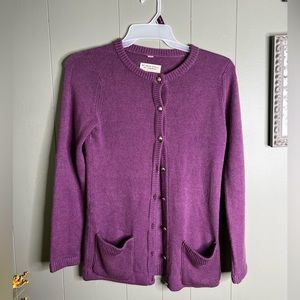 Vintage cashmere blend cardigan